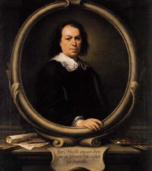 Bartolome Esteban Murillo Self-Portrait oil painting image